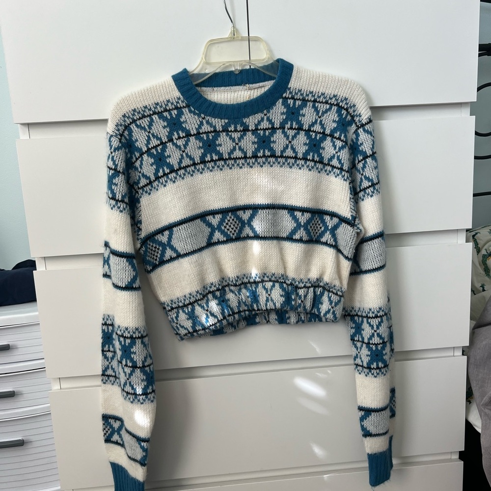 Thrifted christmas sweater